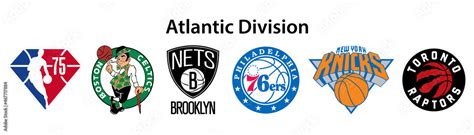Basketball Teams Logo 2021 2022 Eastern Conference Atlantic Division