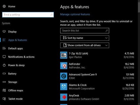 How To Install And Uninstall Windows 10 Optional Features