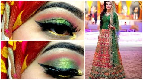 Bridal Mehndi Eyes Makeup Tutorial Party Makeup L Idead By Annie Youtube