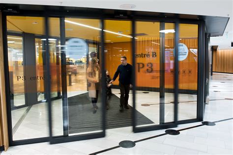 Automatic Door Systems In The Mall Of Scandinavia Geze