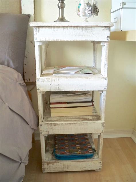 Be Sweetly Inspired Diy Nightstand From Old Wood A Free