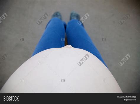 Pregnant Belly Sitting Image And Photo Free Trial Bigstock