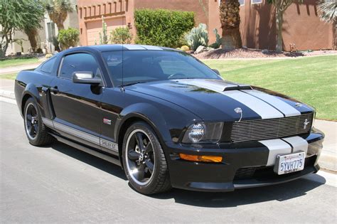 2007 Ford Mustang Shelby Gt Black Silver For Sale American Muscle Cars