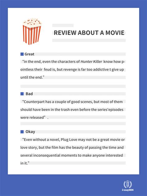 How To Write A Movie Review Step By Step Guide