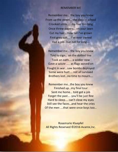 “remember Me” On Memorial Day Poem The Huntingtonian