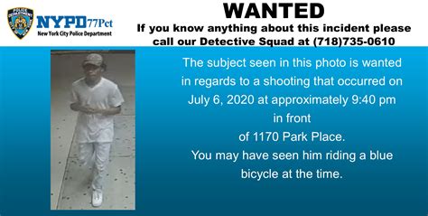 Nypd 77th Precinct On Twitter We Are Asking For The Publics