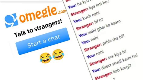 Omegle Chat Talk To Strangers 😂😂 Youtube