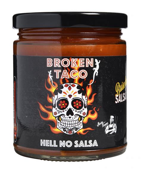 Broken Taco Hell No Salsa 280 G Usa Norway Americana