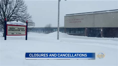 Day Full Of Cancellations And Closures As Winter Storm Hits Province Ntv