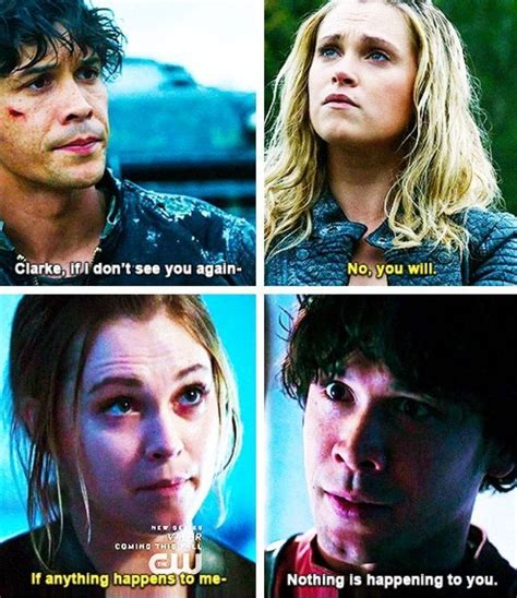 Never Let Each Other Finish Their Thoughts The 100 Cast The 100 Show