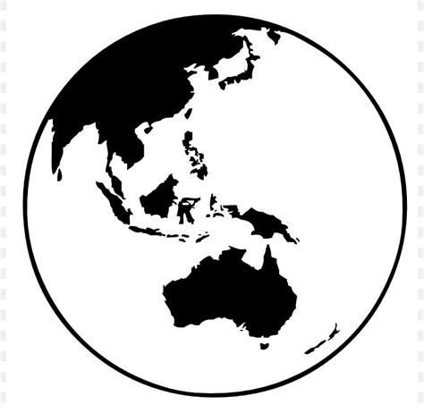 Earth Globe Black And White Clip Art Png 796x800px Earth Area