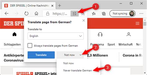 How To Automatically Translate A Web Page In Microsoft Edge
