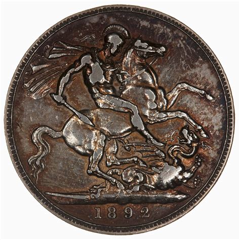 Crown 1892 Coin From United Kingdom Online Coin Club