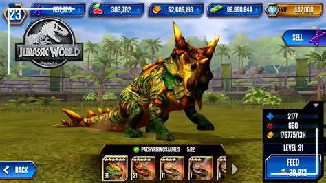 Jurassic World The Game Tricerartops Triceratops Triceratops
