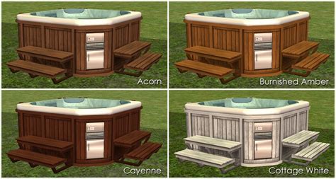 Mod The Sims Hot Tub Recolors Sims 4 Cas Sims 1 Die Sims Play My