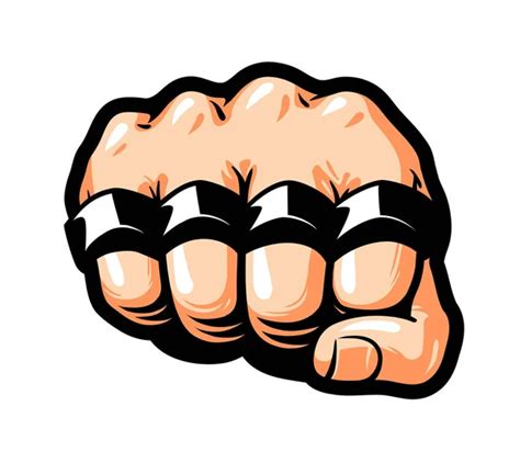 Knuckle Duster Stock Photos Illustrations And Vector Art Depositphotos