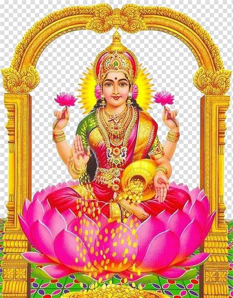 Deity Lakshmi Devi Durga Goddess Sri Lakshmi Transparent Background