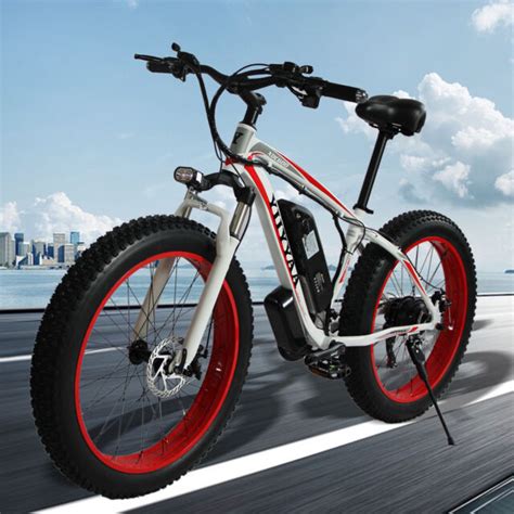 Cycling Ecotric 26 Electric Fat Tire Bike Aluminum Frame Beach Snow