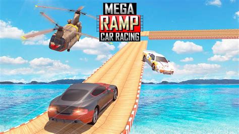 Mega Ramp Car Stunts Racing Android Gameplay 1080p60fps Youtube