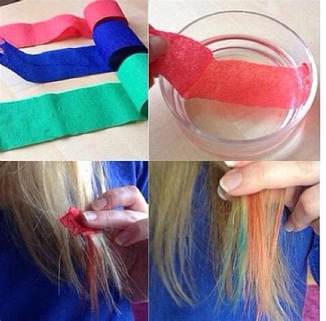 Easy Hair Color Diy Hair Dye Temporary Hair Dye Diy Temporary Hair Dye