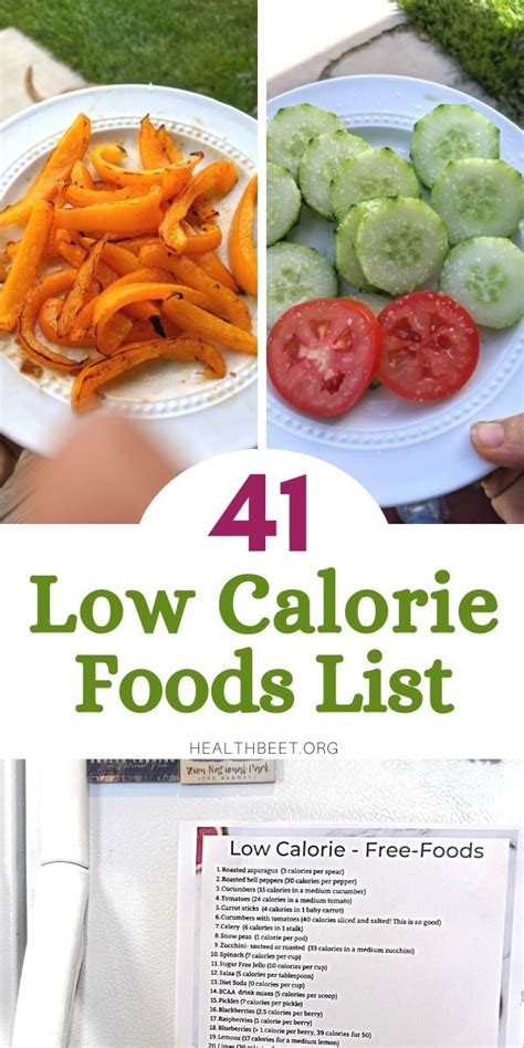 Best Low Calorie Foods Free Printable Health Beet
