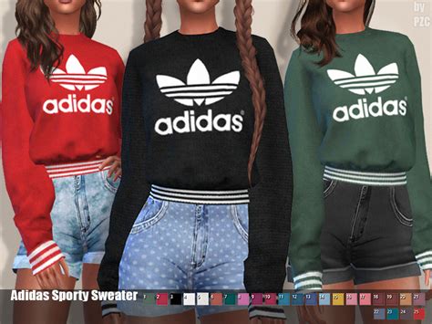 The Sims Resource Adidas Sporty Sweatermesh Required