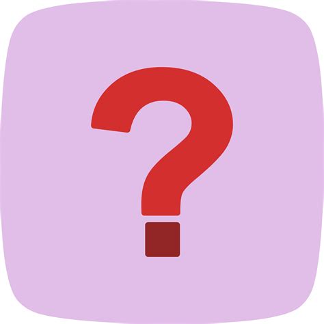 Using question marks for indirect questions is a common mistake made by english learners. Question Mark Vector Icon 367321 Vector Art at Vecteezy