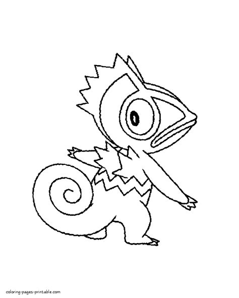 Pokemon are cute monster characters that are popular among children. Anime coloring pages to print. Pokemon || COLORING-PAGES-PRINTABLE.COM