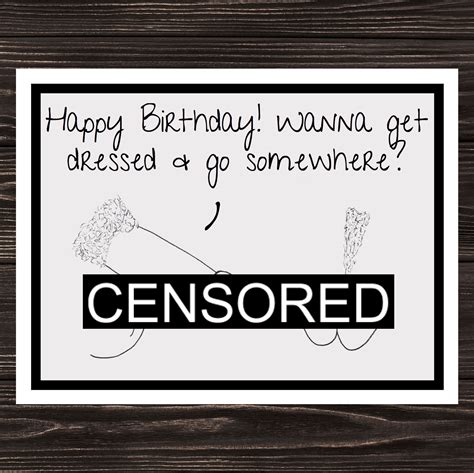 Sexy Birthday Card Card For Girlfriend Dirty Birthday Card Etsy
