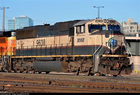 Railpicturesnet Photo Bnsf Railway Emd Sd70mac At Denver Colorado By