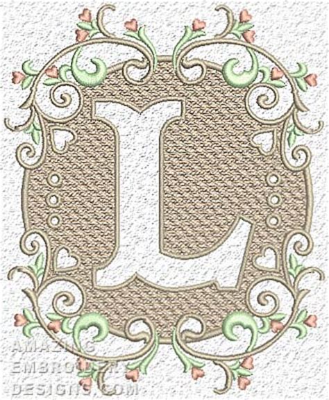 See more ideas about embroidery patterns, embroidery, embroidery designs. Free Embroidery Design - Letter L