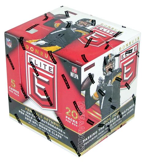 One of the questions a lot of new collectors have (and some veteran collectors, too) is whether they should buy hobby boxes or retail boxes when it comes to sports cards. 2016 Donruss Elite Football Hobby Box | DA Card World