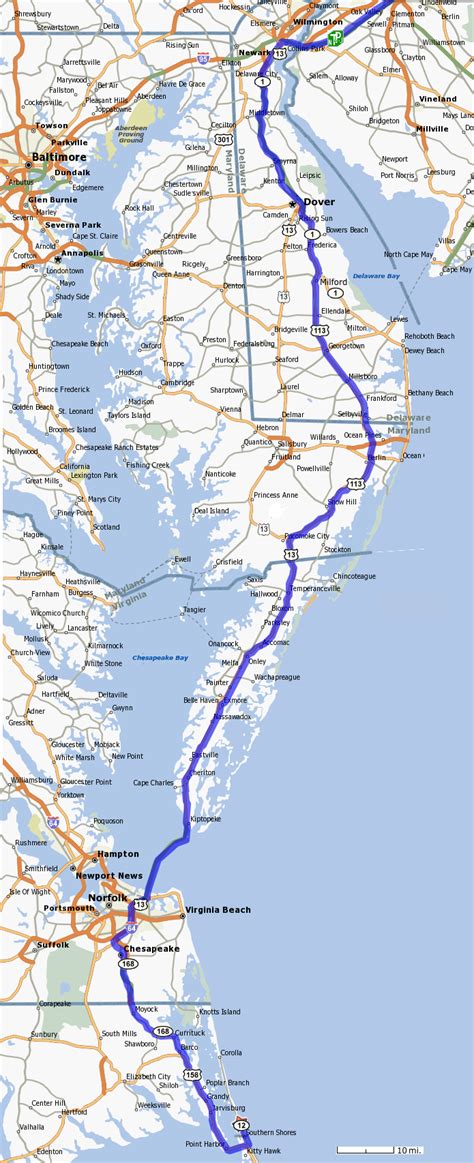 Directions To Outer Banks