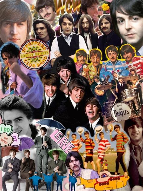 The Beatles Collage Más The Beatles Pinterest Beatles And Collage