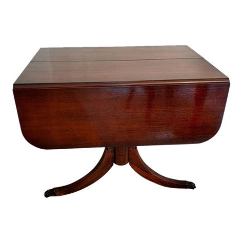Vintage Brandt Duncan Phyfe Style Mahogany Drop Leaf Table Chairish