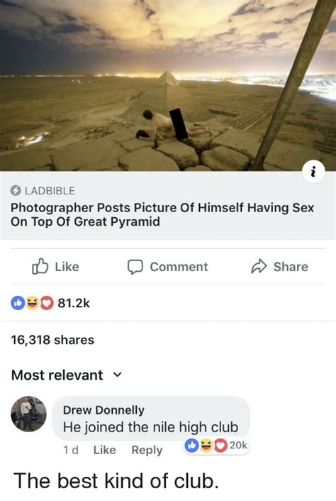 Ladbible Photographer Posts Picture Of Himself Having Sex On Top Of