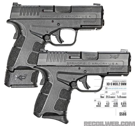 Review Springfield Armory XD S Mod 2 9mm RECOIL