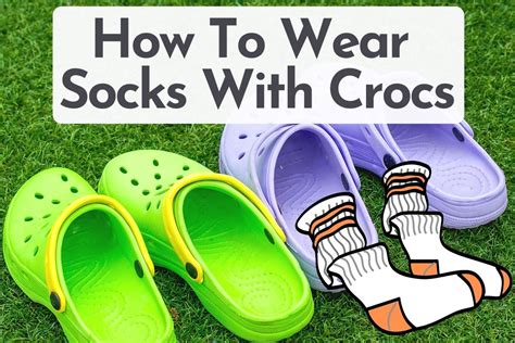 Best Socks To Wear With Crocs Pesoguide