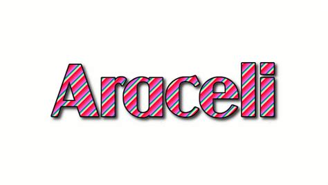 Araceli Logo Free Name Design Tool From Flaming Text