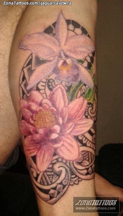 Tattoo Of Flowers Maori