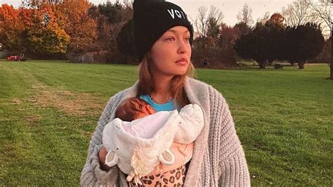 Gigi Hadid Looks Flawless In Stunning New Picture With Baby Daughter Hello