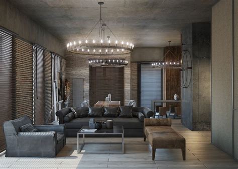 3 Concrete Lofts With Wide Open Floor Plans Apartment Design Latest