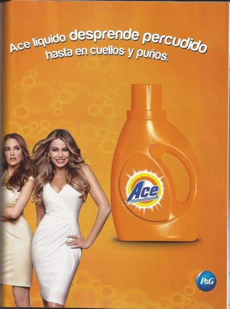 Publicidad del detergente Ace con Sofía Vergara año 2013 Sofia
