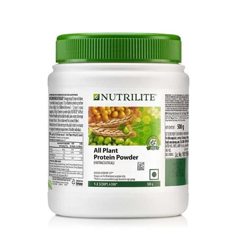 nutrilite all plant protein powder 500g original product at original price 100 genuine at rs