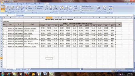 S Cara Membuat Data Karyawan Dengan Excel
