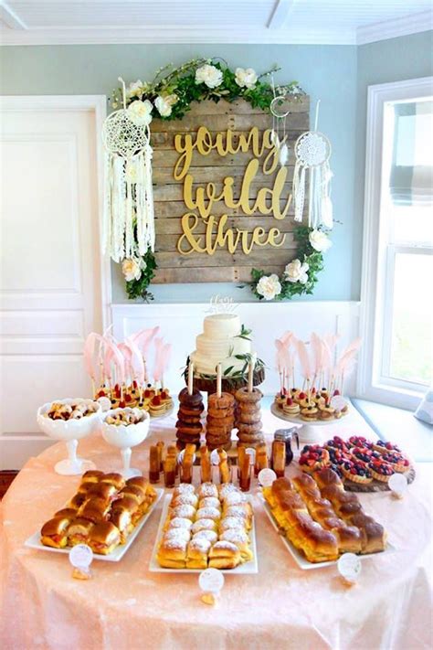 Young Wild And Three Birthday Party Karas Party Ideas Third