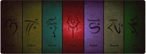 Soul Reaver Clan Symbols By Cassielpaschar On Deviantart