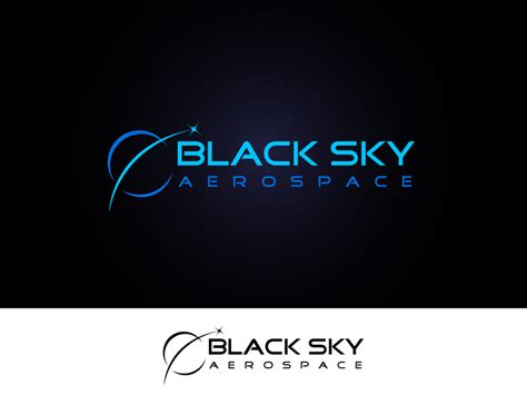 Black Sky Aerospace Logo New Design 79 Logo Designs For Black Sky