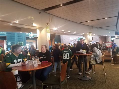 Green Bay Packers Club Seating At Lambeau Field