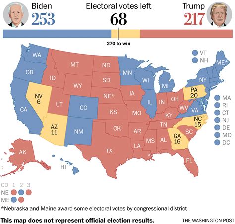 Electoral College Votes Per State Map This Map Created With